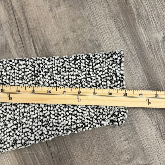 Calvin Klein Black and White Popcorn Textured Chunky Oversized Sweater L/XL - Picture 13 of 13